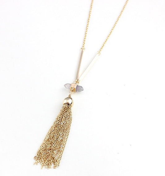 Laila Tassel Necklace - Love & Light Jewels