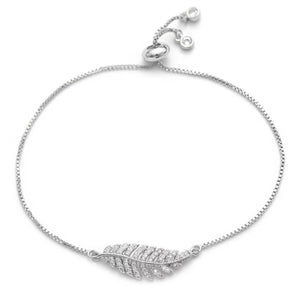 Leaf Adjustable Bracelet - Love & Light Jewels
