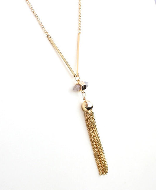 Laila Tassel Necklace - Love & Light Jewels