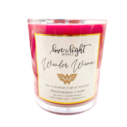 “Wonder Woman” I Am Full of Wonder Manifestation Candle