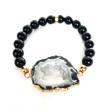 Agate Geode Beaded Bracelet - Love & Light Jewels