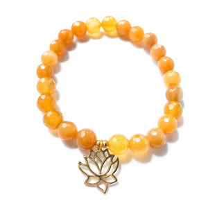 Divine Goddess Sacral Chakra Bracelet Stack - Love & Light Jewels