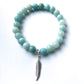 Divine Goddess Throat Chakra Bracelet Stack - Love & Light Jewels