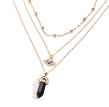 Nazar Triple Strand Necklace - Love & Light Jewels