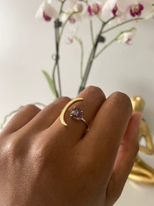 Luna Amethyst Ring