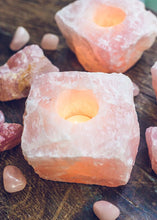 Rose Quartz Candle Holder - Love & Light Jewels