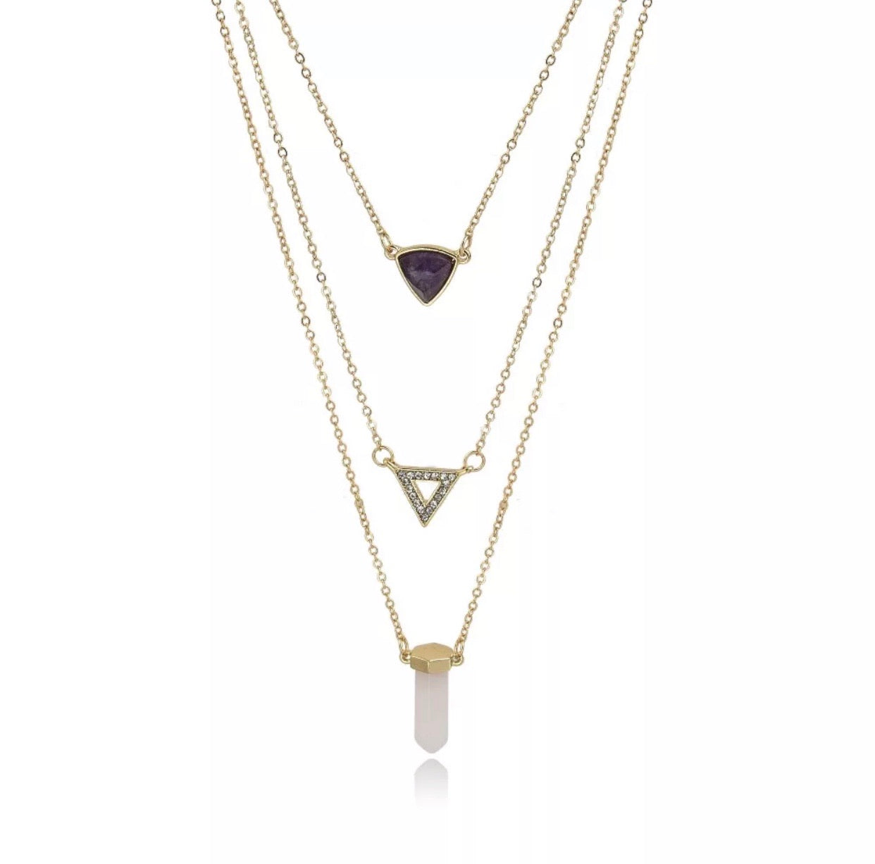 Felicity Layered Necklace - Love & Light Jewels