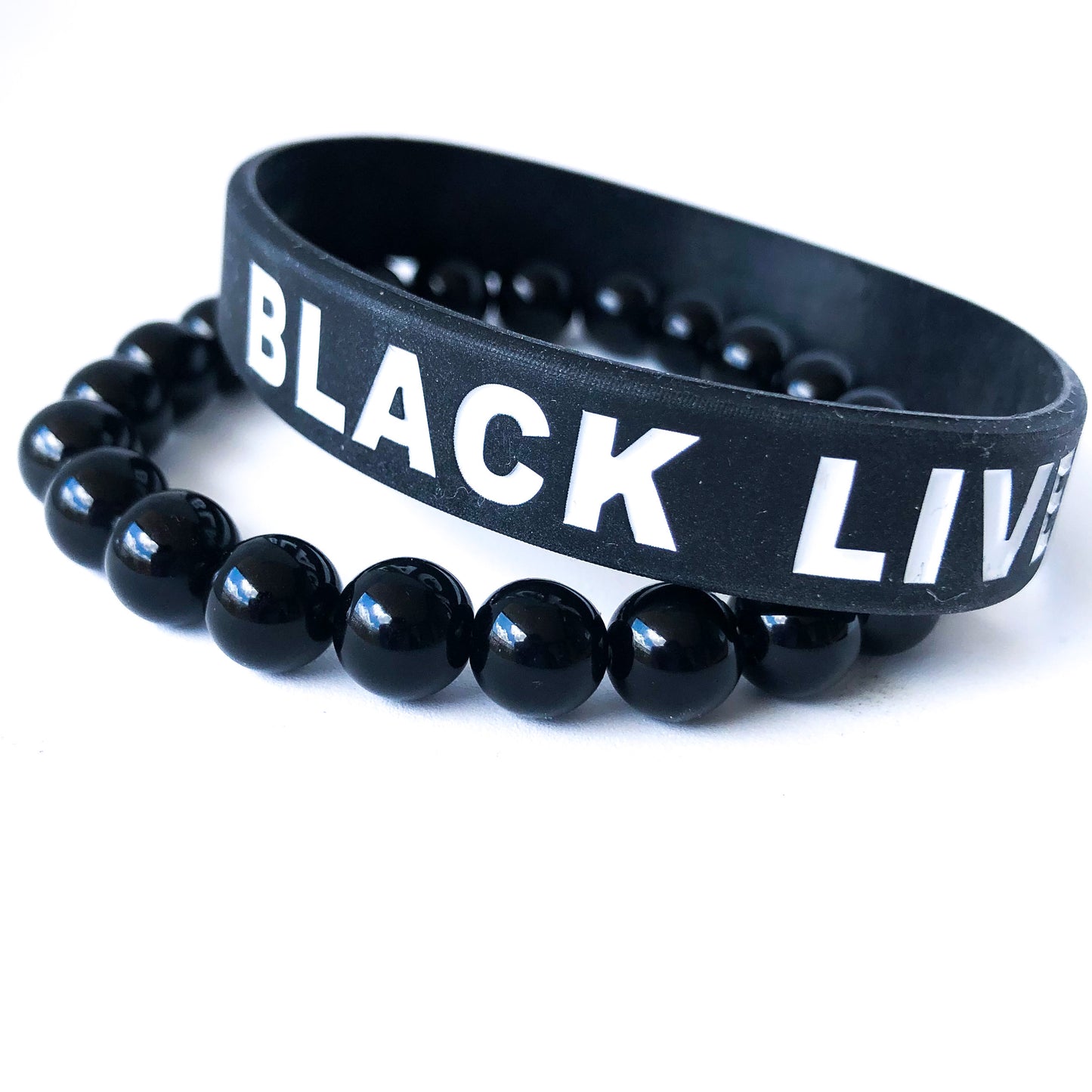 Black Lives Matter Bracelet Set - Love & Light Jewels