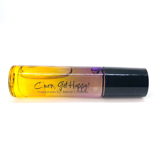 Crystal Infused "C’Mon, Get Happy" Oil - Love & Light Jewels