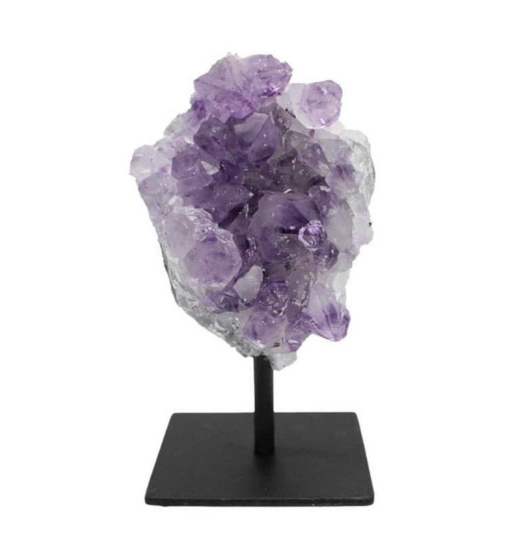Amethyst Cluster on Stand - Love & Light Jewels