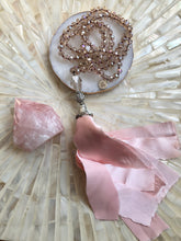 Pink Sari Tassel Necklace - Love & Light Jewels