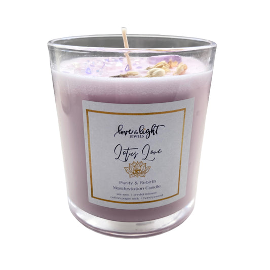 Lotus Love Manifestation Candle