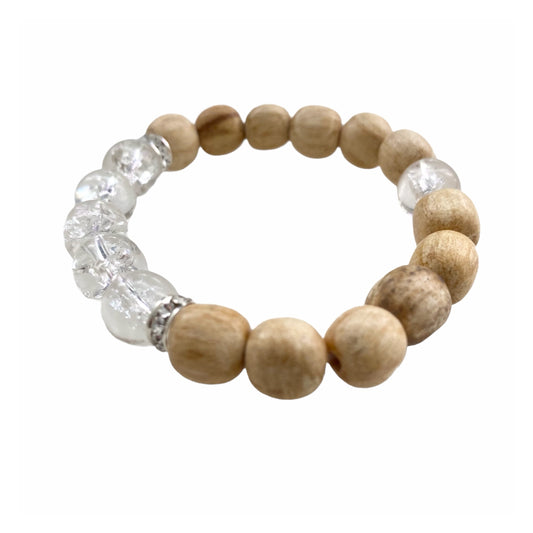 Peacefully Enlightened Beaded Bracelet