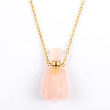Aroma Gem Necklace - Perfume Bottle - Love & Light Jewels