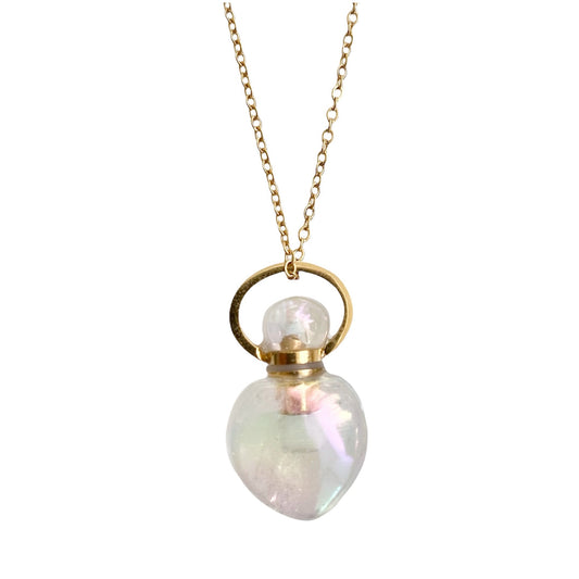 Angel Aura Aroma Gem Necklace - Teardrop