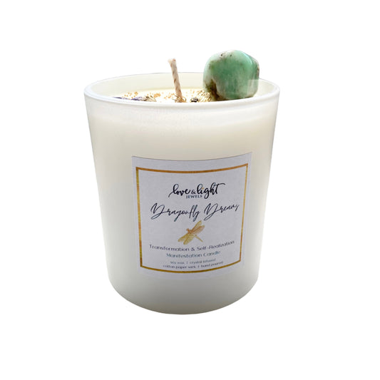 Dragonfly Dreams Manifestation Candle