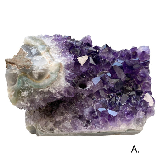 Amethyst Cluster Incense Holder